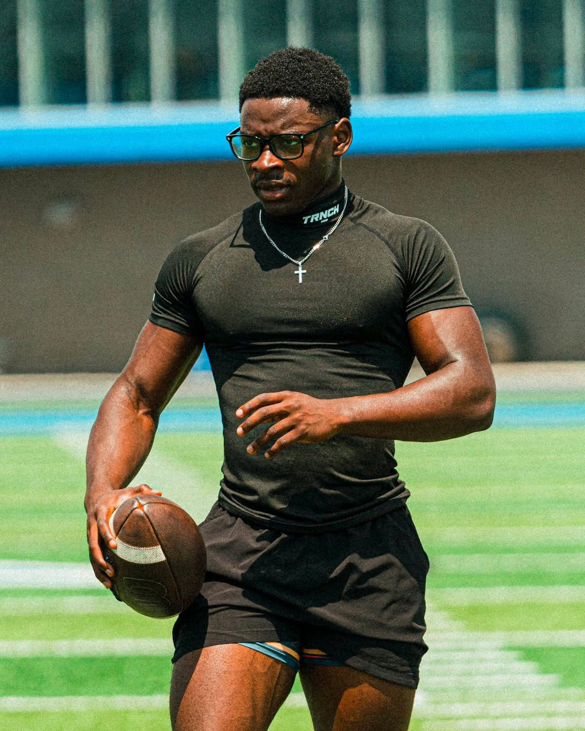 TRNCH Performance Turtle Neck Compression Shirt